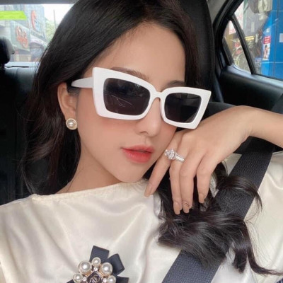 Kính mát Mắt vuông retro gọng nhựa chống nắng uv thời trang