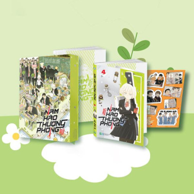 Sách - Nam Hào Thượng Phong - Tập 4 - Bản Đặc Biệt - Có Box - Tặng Kèm Sticker