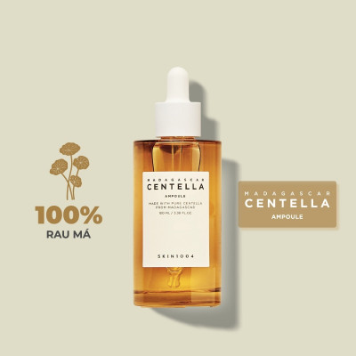 Bộ 3 Sản Phẩm Dưỡng Da Skin1004 Madagascar Centella bao gồm Sữa rửa mặt 125ml + Toner 210ml + Serum 100ml