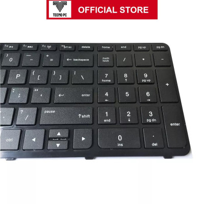 Bàn Phím Tương Thích Cho Laptop Hp Pavilion 15-E 15-F 15-N 15-D 15-R Hp 250 G2 255 G3 256 G2 Có Khung TEEMO PC KEY794 Hàng Nhập Khẩu