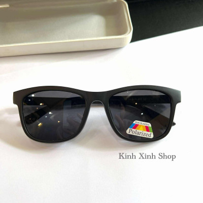 Kính Râm Cận, Gọng Kính Cận, Kính Mắt Thời Trang Clip On 2in1 Dáng Vuông Form To Gọng Nhựa Ultem