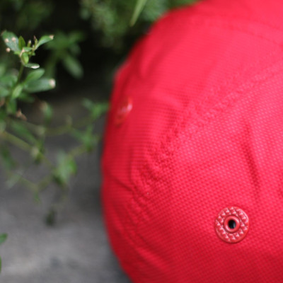 Nón kết dù/mũ lưỡi trai vải gió cho nữ màu đỏ ngọt ngào - siêu sang trọng - nón được may 2 lớp vải cao cấp phối da bò thật - ZCAP022- nón kết phụ kiện nữ không thể thiếu cho các chị em 