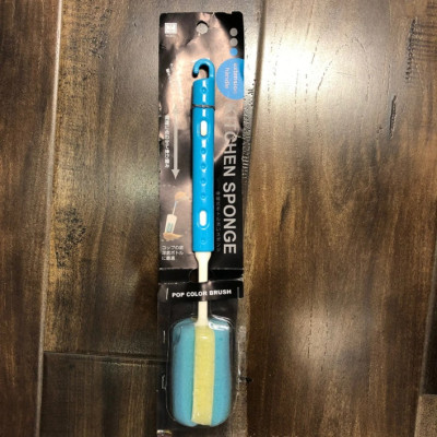 Combo 01 Bình đựng nước Pearl Metal Life Gourier + 01 Dụng cụ cọ rửa bình nước, chai lọ cán dài Kokubo- Made in Japan