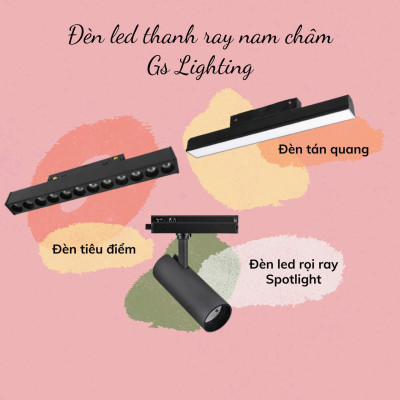 Đèn ray nam châm tiêu điểm GSNCTD công suất 18W