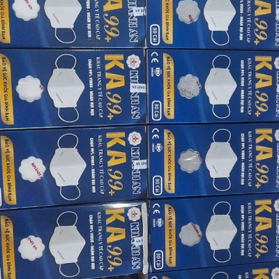 30 cái Khẩu trang y tế 4D Khánh An KA99+ 4 lớp ngăn vi khuẩn 99% thiết kế đặc biệt Nhượng quyền nguyên bản Hàn Quốc ôm sát khuôn mặt không dính son và rất dễ thở