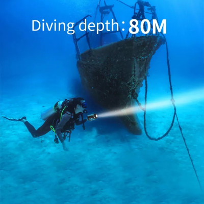 Đèn pin chống nước cao cấp cho thợ lặn TERINO T14 