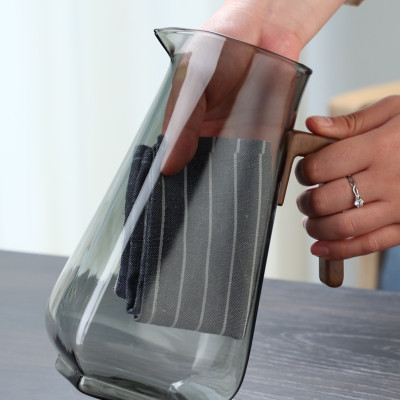 Bình và Ly thủy tinh màu xám đựng nước cao cấp (Bình và ly tách lẻ bán riêng)