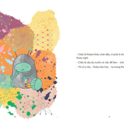 Hello Ruby - Ngày Đầu Đến Trường Của Robot - Bìa Cứng
