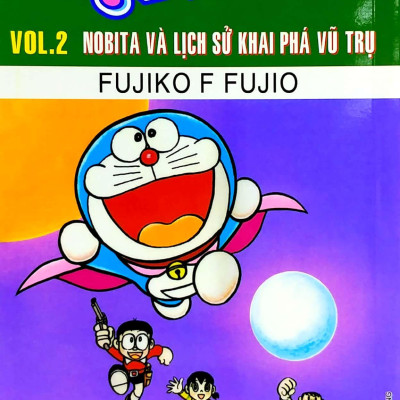 Doraemon Truyện Dài - Tập 2 - Nobita Và Lịch Sử Khai Phá Vũ Trụ (Tái Bản 2023)