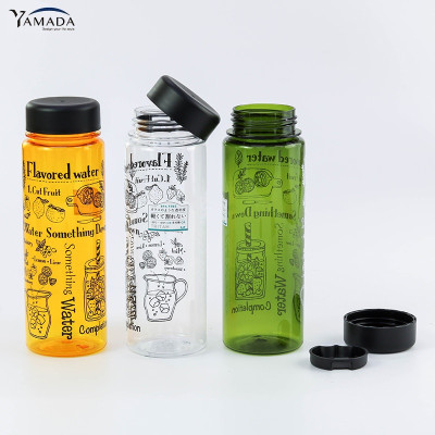 Bình nước tritan Yamada Fruit 500ml - Hàng Nội Địa Nhật Bản