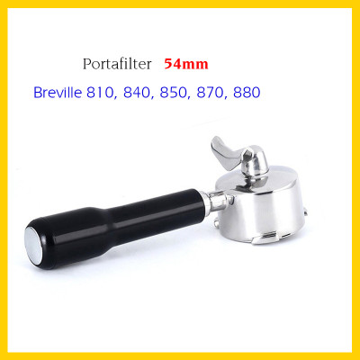 Tay pha Breville 54mm có đáy | Tương thích máy Breville 810, 840, 850, 870, 880