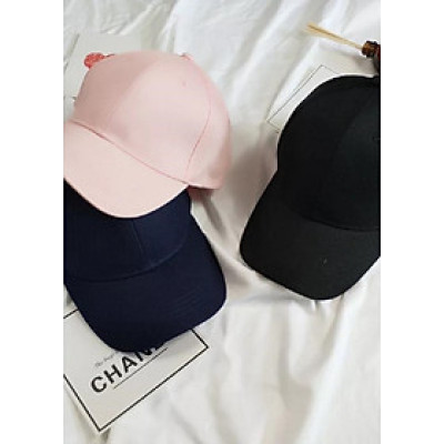 Mũ, nón lưỡi trai trơn nhiều màu tùy chọn