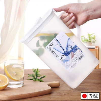 Bình nước Cool Square 2 lít - Hàng nội địa Nhật Bản nhập khẩu chính hãng