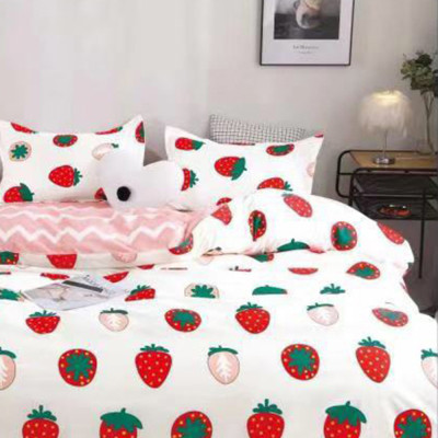 Bộ ga và vỏ chăn cotton Sweet Love VSL1044 ( 5 món )