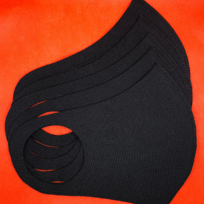 Set 10 Khẩu Trang Vải  Trơn Chống Bụi, Màu Sắc Ngẫu Nhiên, Bảo Vệ Sức Khỏe