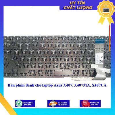 Bàn phím dùng cho laptop Asus X407 X407MA X407UA - Hàng Nhập Khẩu New Seal