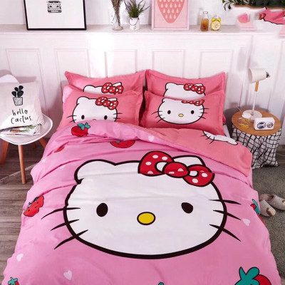 Bộ drap và vỏ chăn cotton Classic Kid VCK2012 ( 4 món )