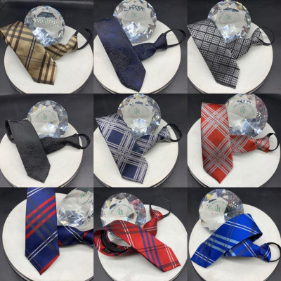 Cà Vạt Nam GiangpkcThắt Sẵn, Dây Kéo, Bản nhỏ 6cm công sở Vải Silk Lụa 100%, 3 Lớp  mẫu mới tháng 7-2021