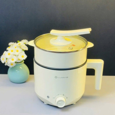 Nồi điện đa năng Lumias LM-PM608 1.8L, có khay hấp hàng chính hãng