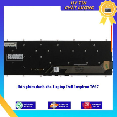 Bàn phím dùng cho Laptop Dell Inspiron 7567 - Hàng Nhập Khẩu New Seal
