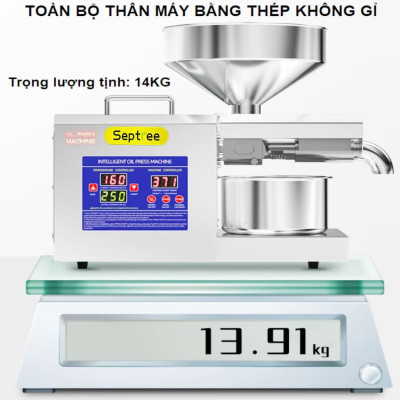 Máy ép dầu ăn thực vật thế hệ mới dùng kinh doanh sản xuất thương hiệu Mỹ Septree K39 - Công suất 1350W - Hàng nhập khẩu (Bảo Hành 1 Năm)