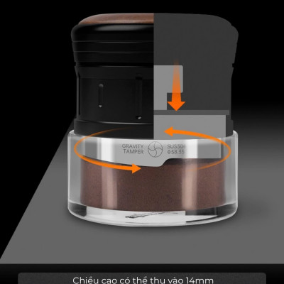 Feepie OCD san phẳng bề mặt cà phê Wood charm