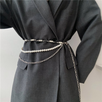 Belt xích Chuỗi thắt lưng kim loại titan không gỉ cá tính phối nhiều layer nhiều kiểu đeo sáng tạo cá tính ấn tượng nam và nữ unisex