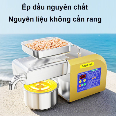 Máy ép dầu ăn thực vật, dùng trong gia đình thương hiệu Mỹ cao cấp Septree Z6 - Công suất 1250W - Hàng Chính Hãng (BH 1 NĂM)