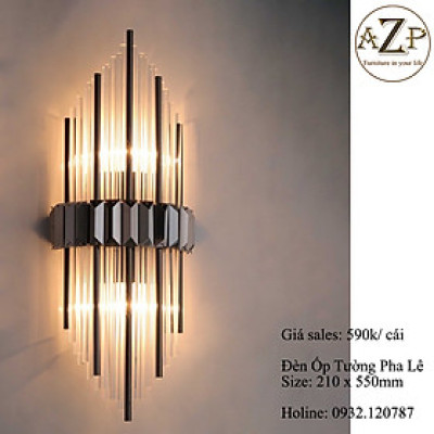 ĐÈN ỐP VÁCH / ĐÈN TRANG TRÍ / ĐÈN CHIẾU SÁNG HÀNH LANG, CẦU THANG / ĐÈN TREO TƯỜNG PHÒNG KHÁCH / PHÒNG NGỦ / ĐÈN TRANG TRÍ NHÀ HÀNG KHÁCH SẠN AZP-GT43923 phong cách đương đại, hàng nhập khẩu AZP