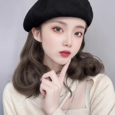 Nón bere mũ beret nữ len thời trang Hàn Quốc dona21120705