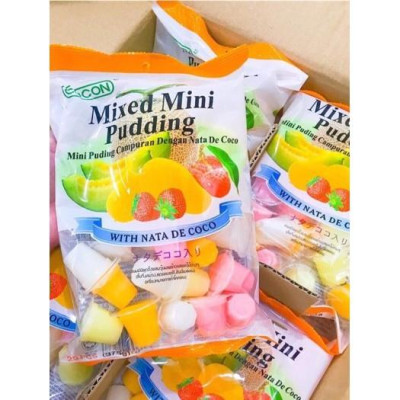 Thạch Rau Câu Cocon Mixed Mini Nata de Coco Pudding 375g