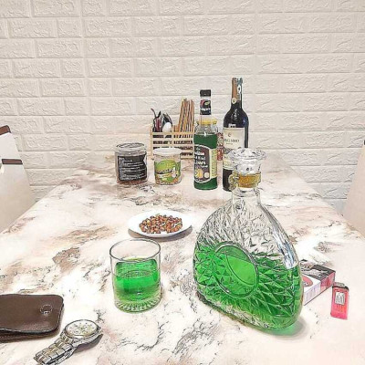 Bình Đựng Rượu Thủy Tinh (combo 3 cái) mẫu A1, B5, B6 – Vỏ Chai Rượu Ngoại – Chai Thủy Tinh Đựng Rượu cao cấp