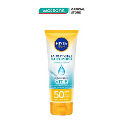 Tinh Chất Chống Nắng Nivea Dưỡng Ẩm Vượt Trội Daily Moist SPF50 PA+++ 180ml