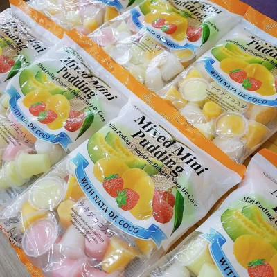 Thạch Rau Câu Cocon Mixed Mini Nata de Coco Pudding 375g