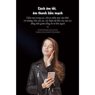 Tai Nghe Earphone Apods - Pisen XY-EP02