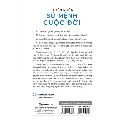 Tuyên Ngôn Sứ Mệnh Cuộc Đời - Bản Quyền