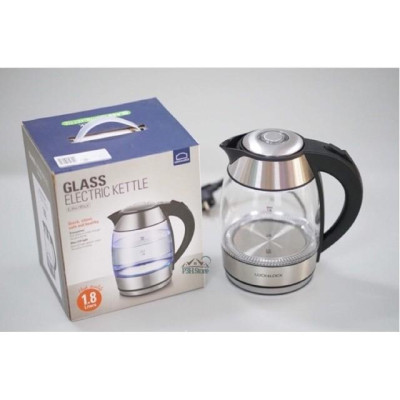 Ấm đun siêu tốc Lock&Lock thân bình thủy tinh dung tích 1.8L công suất 1850W EJK418SLV - Hàng chính hãng