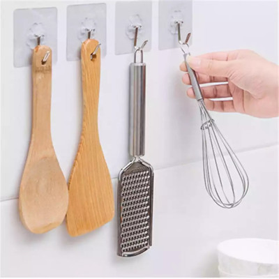 SET Móc Treo Trong Suốt Đa Năng Bằng Nhựa Nhỏ Gọn, Móc Dán Tường Siêu Chắc, Móc Treo Đồ Dùng Gia Đình. Taky Home 2213set