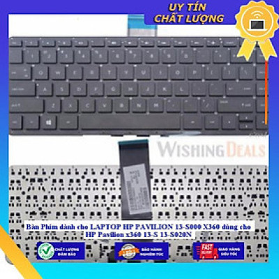 Bàn Phím dùng cho LAPTOP HP PAVILION 13-S000 X360 dùng cho HP Pavilion x360 13-S 13-S020N - MÀU TRẮNG - Hàng Nhập Khẩu New Seal