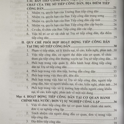 Quy Trình Xử Lý Đơn Khiếu Nại, Đơn Tố Cáo, Đơn Kiến Nghị, Phản Ánh, Tiếp Công Dân