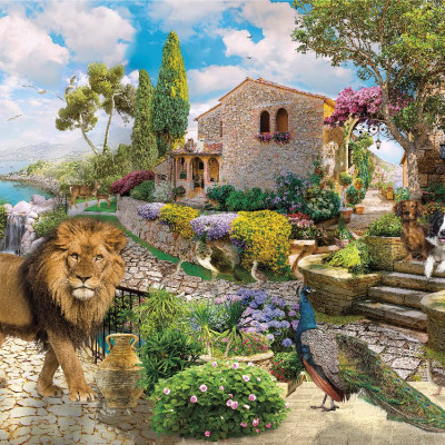 Bộ Tranh Ghép Xếp Hình 300 miếng, Xếp hình - Puzzle - Nguyễn Trắc 
