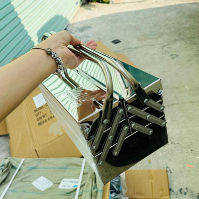 Thùng đựng đồ nghề kirito chất liệu inox 201 và inox 304 cao cấp với nhiều kích thước khác nhau