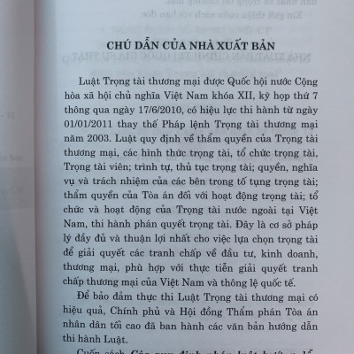 Các quy định pháp luật hướng dẫn Luật Trọng tài thương mại