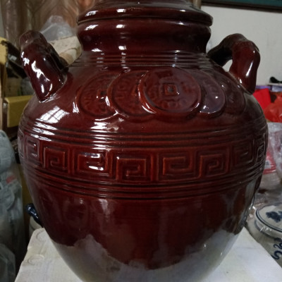 Chum đựng rượu gốm sứ Bát tràng loại 30L