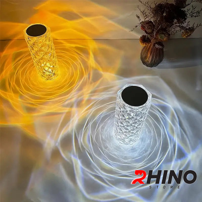Đèn pha lê trang trí Rhino L902, Kèm remote, ánh sáng đẹp với nhiều màu sắc dễ chịu - Hàng chính hãng