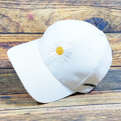 Nón kết / Mũ lưỡi trai thêu hoa cúc dại NON0249T