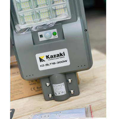 ĐÈN NĂNG LƯƠNG MẶT TRỜI KAZAKI KZ-SLT18-300W- HÀNG CHÍNH HÃNG