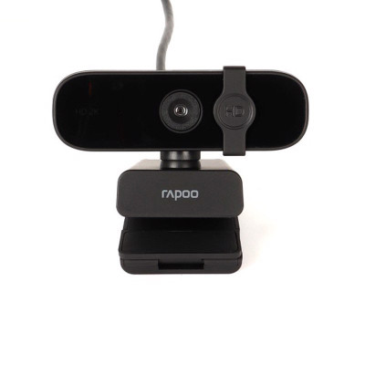 Rapoo C280 Webcam 2K HD với USB2.0 với nắp đậy camera có thể xoay mic - hàng Chính Hãng