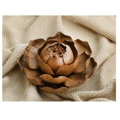 Hoa gốm cắm trầm thủ công nghệ thuật DDT29