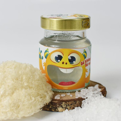 Yến Kids | Tổ yến chưng sẵn cho bé - Combo Thiên Thần Nhỏ (5 hũ yến chưng đường phèn, 100% yến nguyên chất - 70ml*5) giúp bồi bổ và tăng cường đề kháng cho bé | Yến sào Nàng Yến